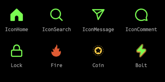 Reference sketch of the icon set